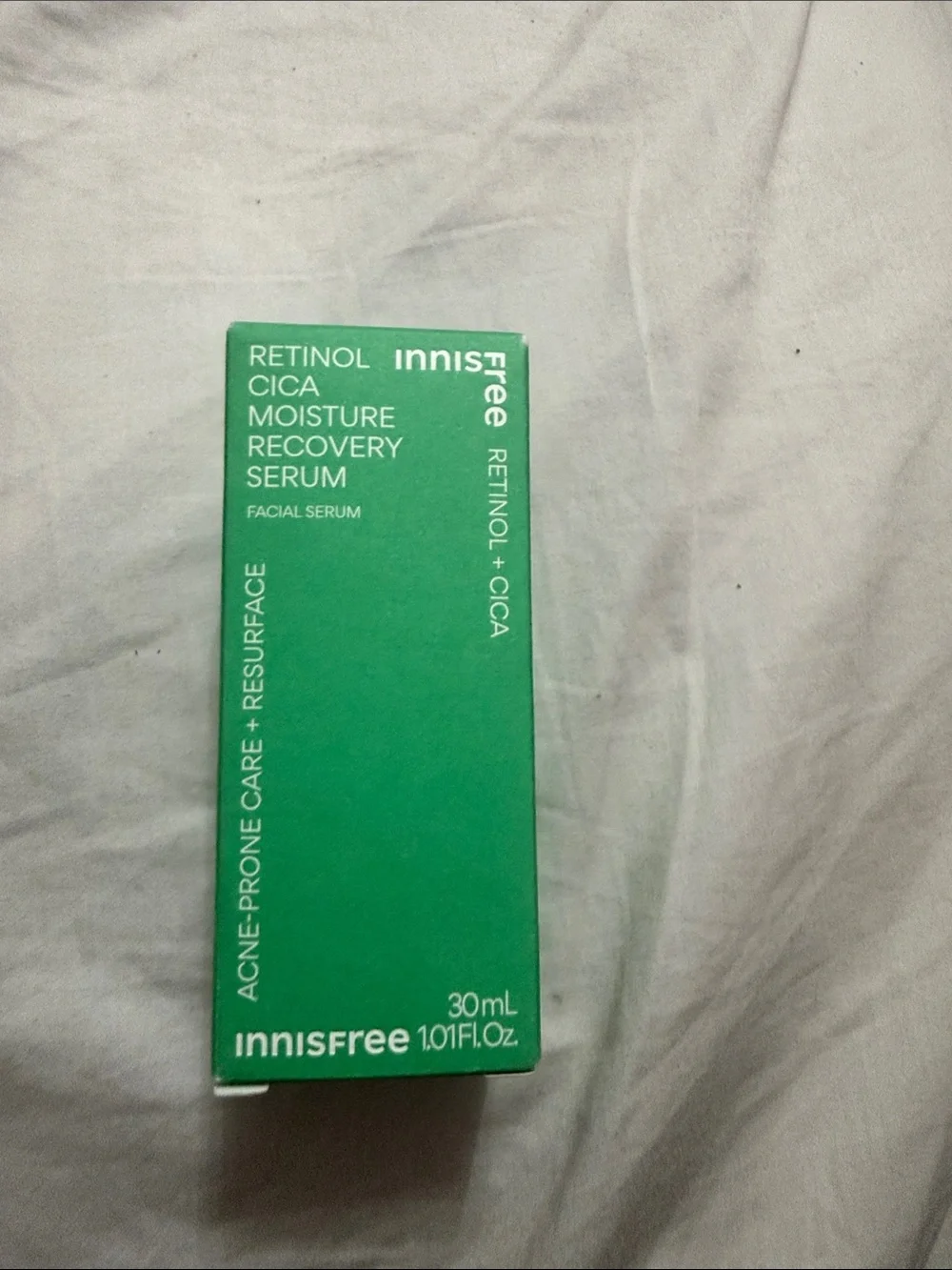 Innisfree Retinol + Cica Hydration Serum — Green